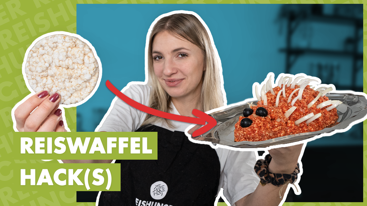 Diese 3 Reiswaffel HACKS musst du kennen! // Reishunger
